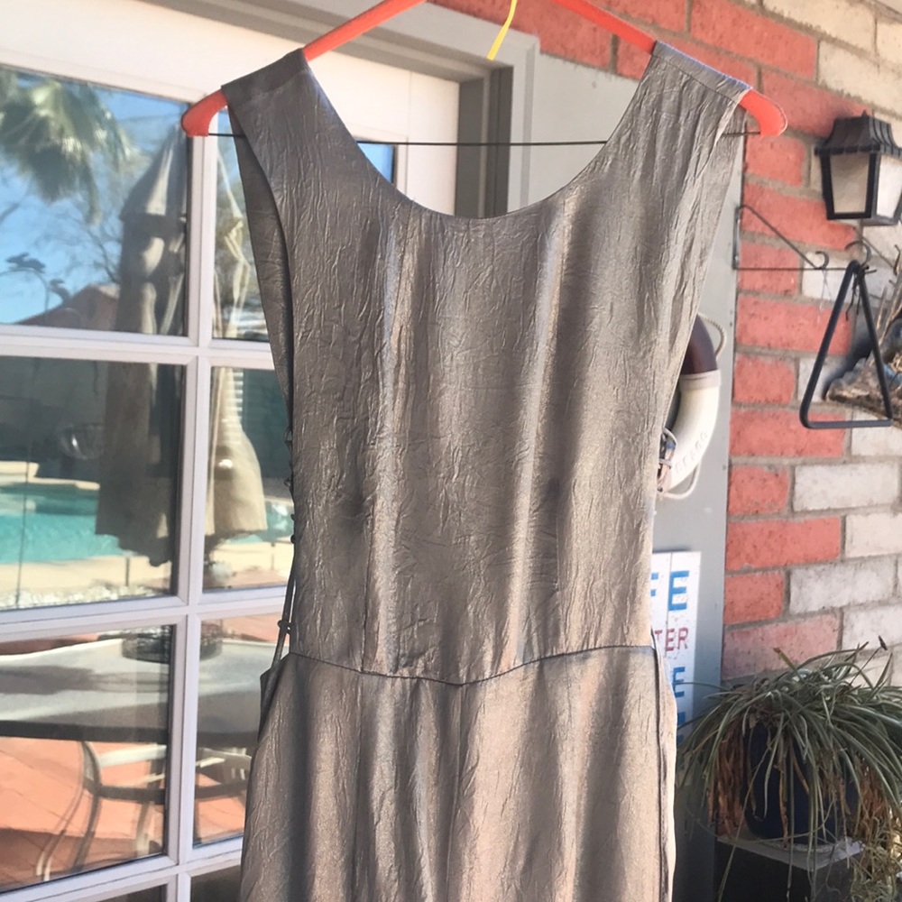 Beautiful Silver Jumpsuit. - Picture 6 of 8